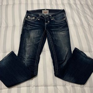 Big Star distressed jeans